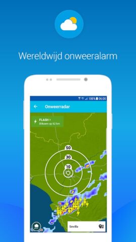 Weerplaza — complete weer app для Android — скриншот 3