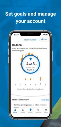 Well onTarget Fitness Program для Android — скриншот 4