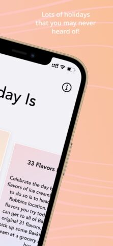 What Is Today? — Праздники для iOS — скриншот 2