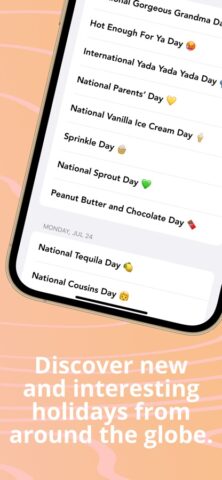 What Is Today? — Праздники для iOS — скриншот 3