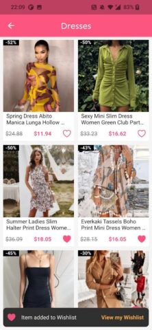 Дешевая женская одежда для Android — скриншот 5