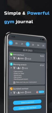 Программа тренировок для дома для iOS — скриншот 1