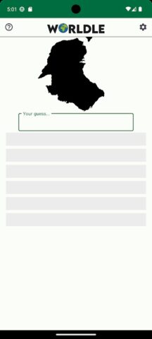 Worldle — Geography Guess для Android — скриншот 5
