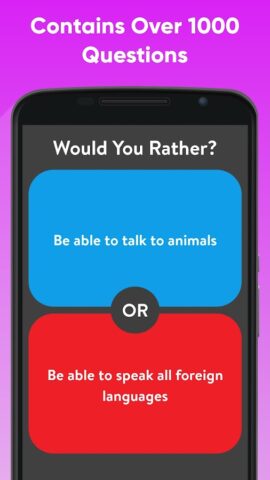 Would You Rather Choose? для Android — скриншот 1