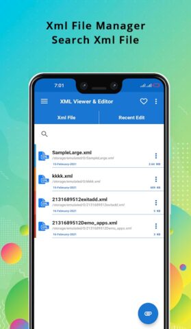 Xml Viewer — Xml Editor для Android — скриншот 5