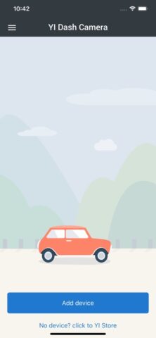 YI Smart Dash Camera для iOS — скриншот 1
