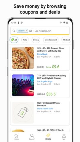 YP — The Real Yellow Pages для Android — скриншот 5