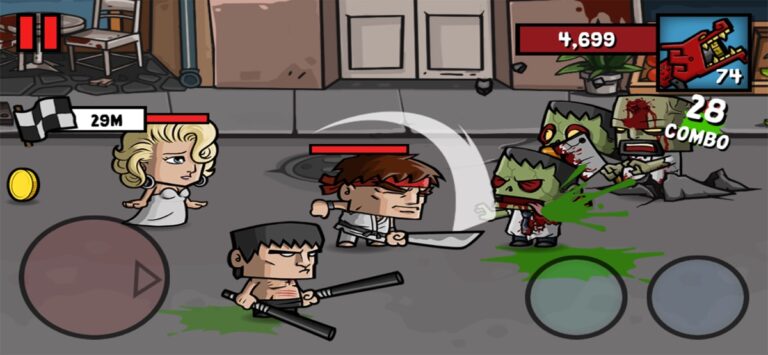 Zombie Age 3: Dead City для iOS — скриншот 4