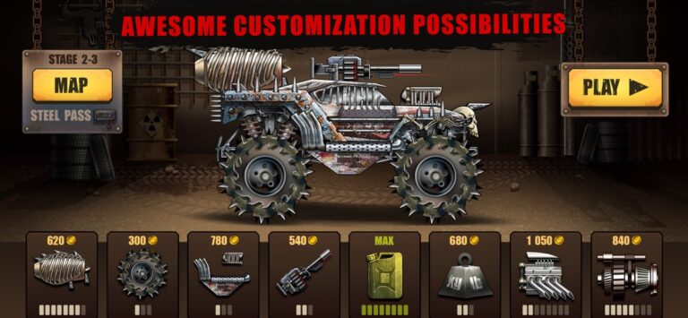 Zombie Hill Racing: Зомби игры для iOS — скриншот 1