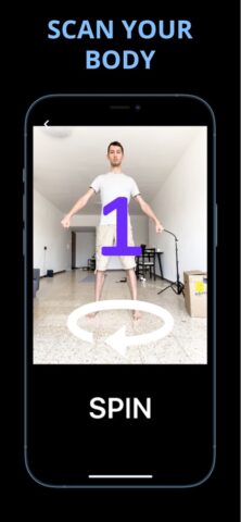 in3D: создание 3D аватара для iOS — скриншот 3