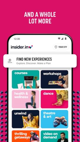 insider.in: Events Near You для Android — скриншот 5
