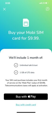 mobi для iOS — скриншот 5