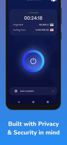 1ClickVPN для Android — скриншот 3