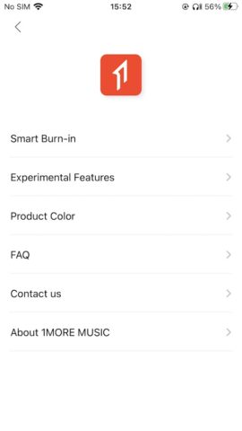 1MORE MUSIC для Android — скриншот 4