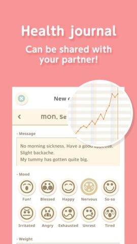 280days: Pregnancy Diary для Android — скриншот 3