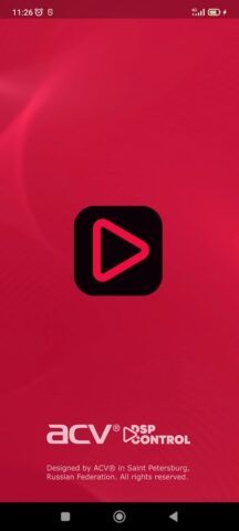 ACV DSP Control для Android — скриншот 1