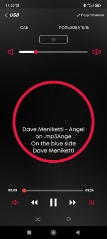 ACV DSP Control для Android — скриншот 3