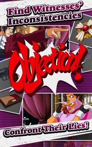 Ace Attorney Investigations для Android — скриншот 3