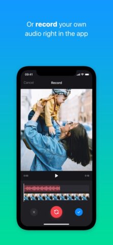 Add Music to Video — Clideo для iOS — скриншот 4