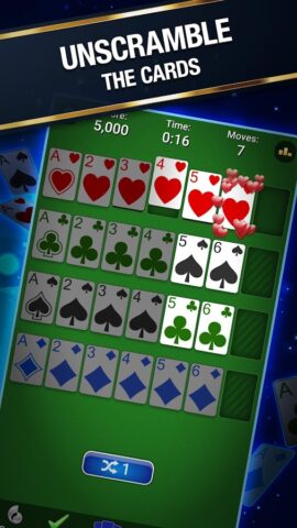 Addiction Solitaire для Android — скриншот 2