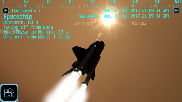 Advanced Space Flight для Android — скриншот 1