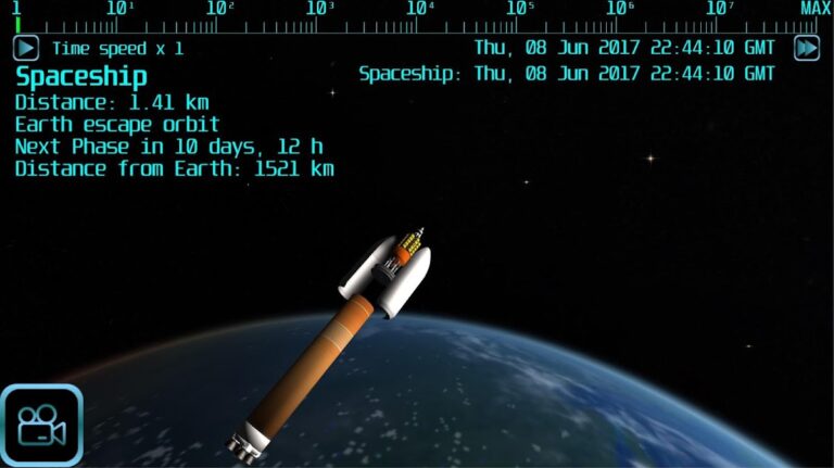 Advanced Space Flight для Android — скриншот 3