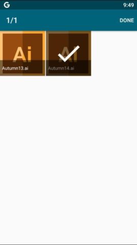 Открыть файл AI — предваритель для Android — скриншот 2