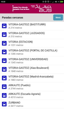 Alavabus для Android — скриншот 2