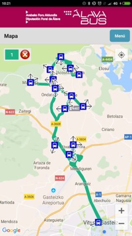Alavabus для Android — скриншот 3