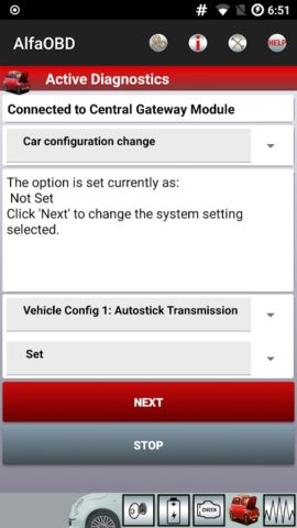AlfaOBD Demo для Android — скриншот 5