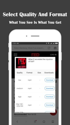 All Video Downloader для Android — скриншот 2