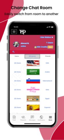 American Chat USA для iOS — скриншот 3