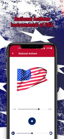 American National Anthem для Android — скриншот 2