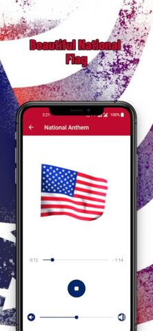 American National Anthem для Android — скриншот 3