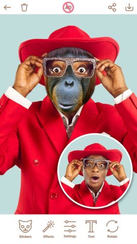 Лицо Зверя:Animal Face Changer для Android — скриншот 3