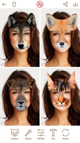 Лицо Зверя:Animal Face Changer для Android — скриншот 4