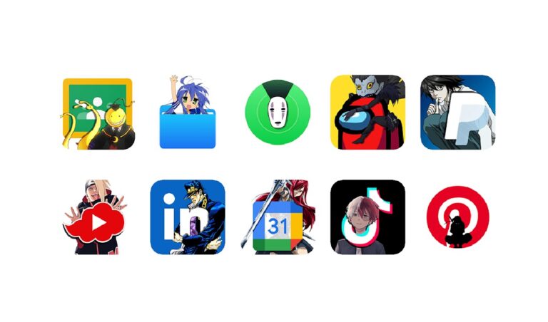 Anime Icon Pack для Android — скриншот 1