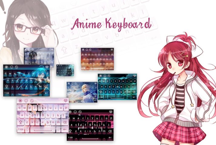 Anime Keyboard для Android — скриншот 1