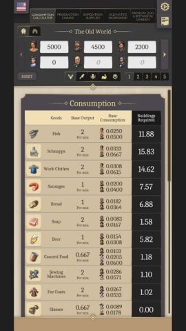 Anno 1800 Companion Tool для Android — скриншот 1
