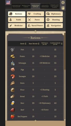 Anno 1800 Companion Tool для Android — скриншот 3
