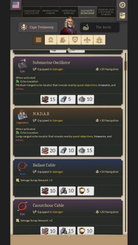 Anno 1800 Companion Tool для Android — скриншот 4
