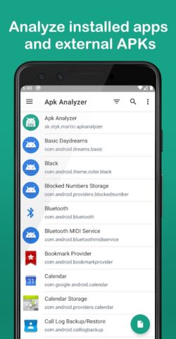 Apk Analyzer для Android — скриншот 1