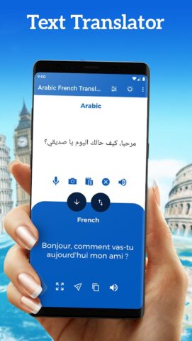 Arabic French Translator для Android — скриншот 1