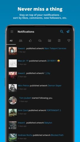 ArtStation — скриншот 4