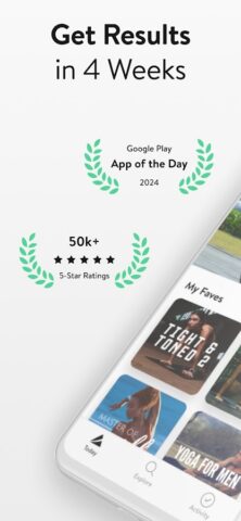 Asana Rebel: Get in Shape для Android — скриншот 1