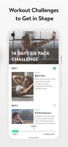 Asana Rebel: Get in Shape для Android — скриншот 3