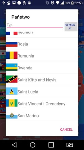 Карта Азии Sandbox для Android — скриншот 4