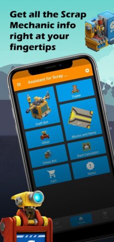 Assistant for Scrap Mechanic для Android — скриншот 1
