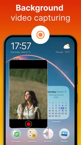Auto Background Video Recorder для Android — скриншот 2