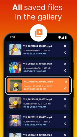 Auto Background Video Recorder для Android — скриншот 4